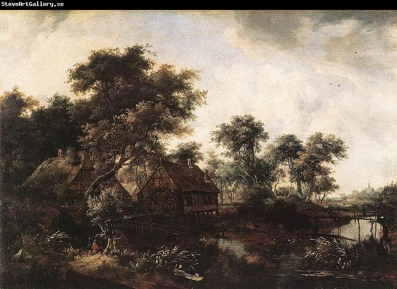 Meindert Hobbema The Water Mill